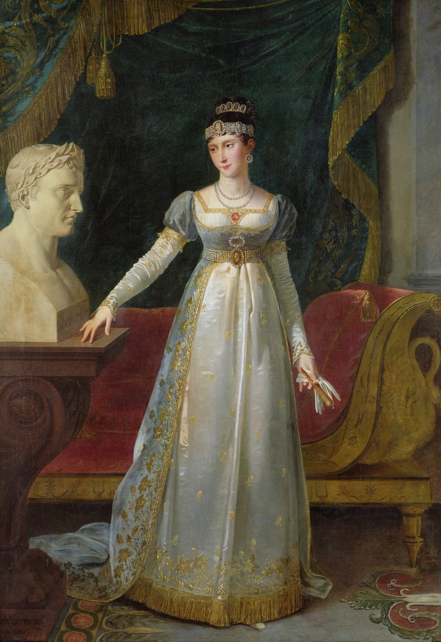 Marie Pauline Bonaparte (1780-1825) Prinzessin Borghese, 1808 von Robert Lefevre