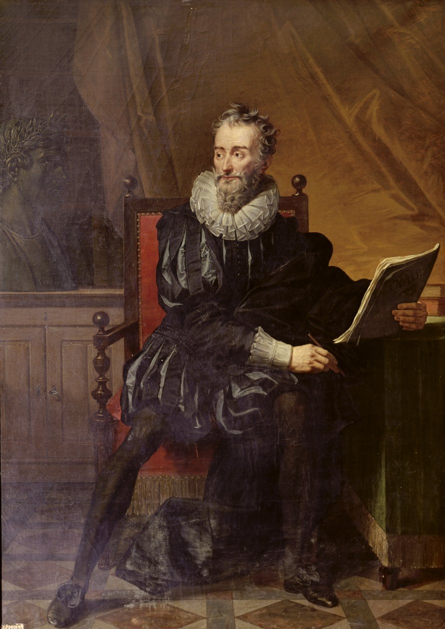 Porträt von Francois de Malherbe (1555-1628), 1822 von Robert Lefevre