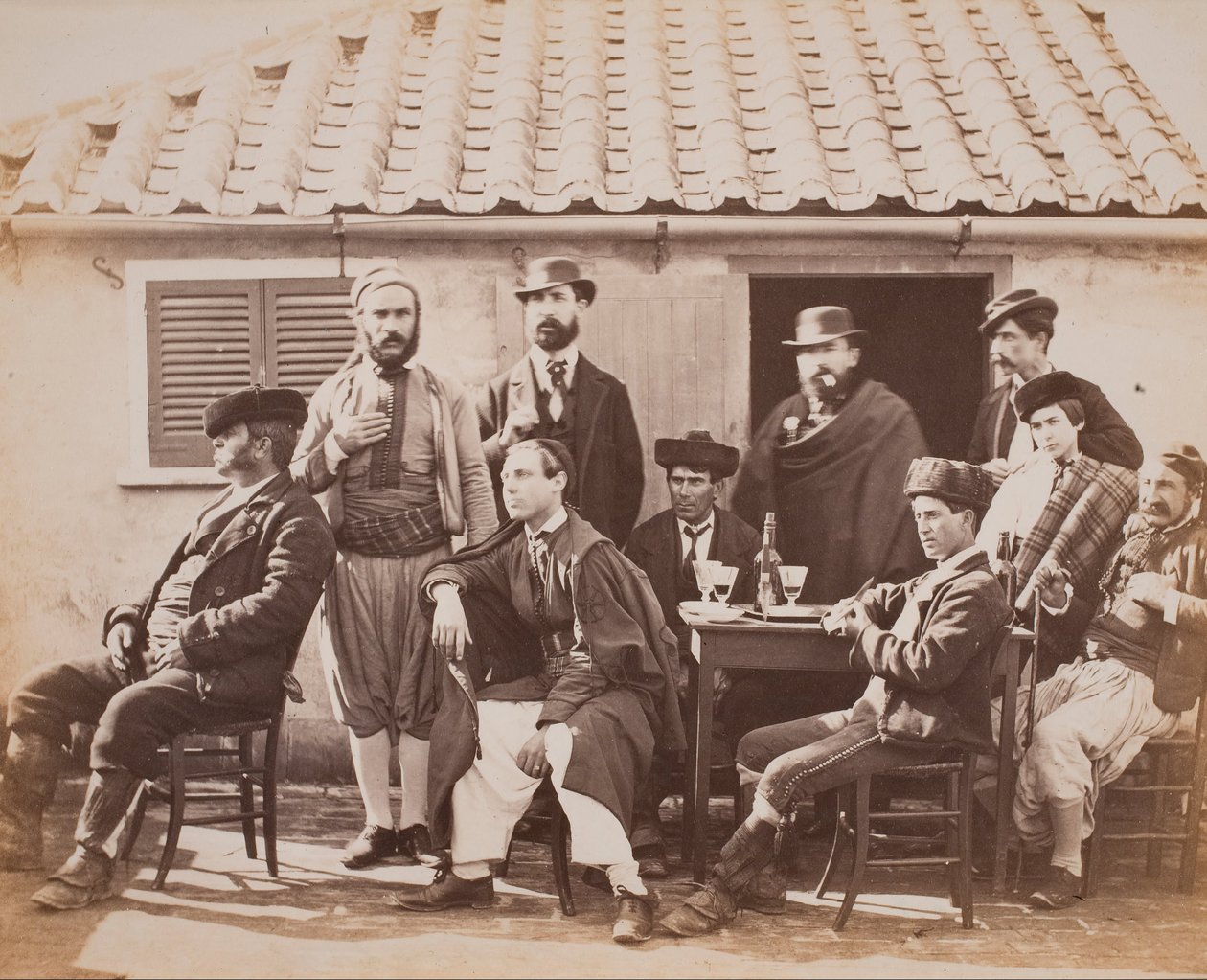 Gibraltar, Gruppe von Schmugglern von Robert Peters Napper