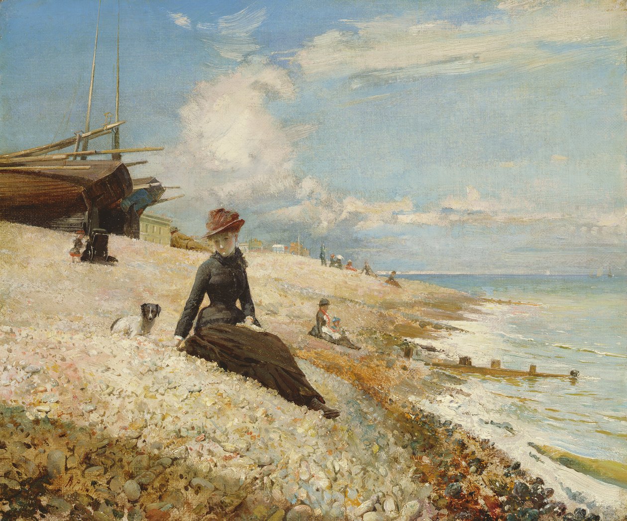 Sommertage, ca. 1900 von Robert Ponsonby Staples