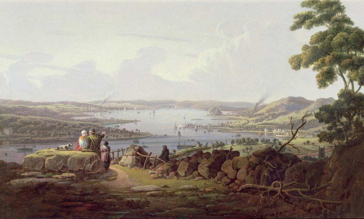 Blick auf Greenock, Schottland von Robert Salmon