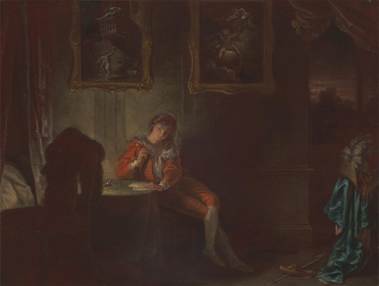 Die sieben Lebensalter des Menschen: Der Liebhaber, Wie es euch gefällt, II, vii von Robert Smirke
