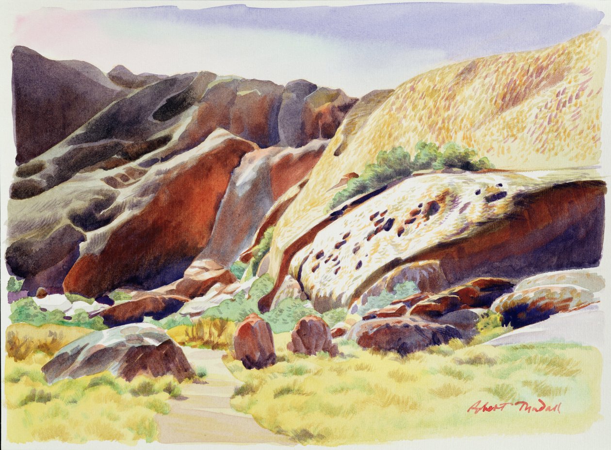 Aspekte von Uluru (Ayers Rock), Australien von Robert Tyndall