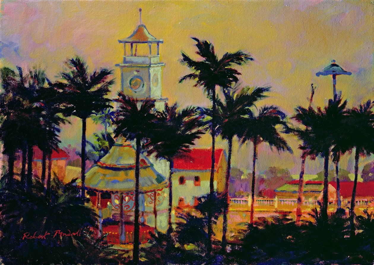 Hauptplatz, Cuetzalan, Mexiko von Robert Tyndall