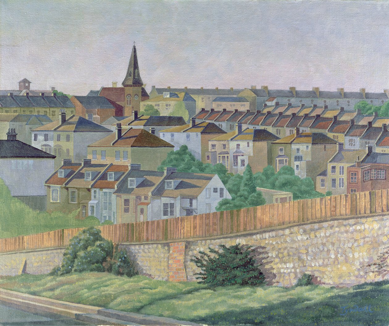 Blick auf St. Lukes, Brighton von Robert Tyndall