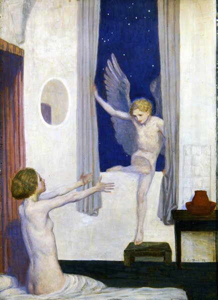 Cupids Besuch von Robert Anning Bell