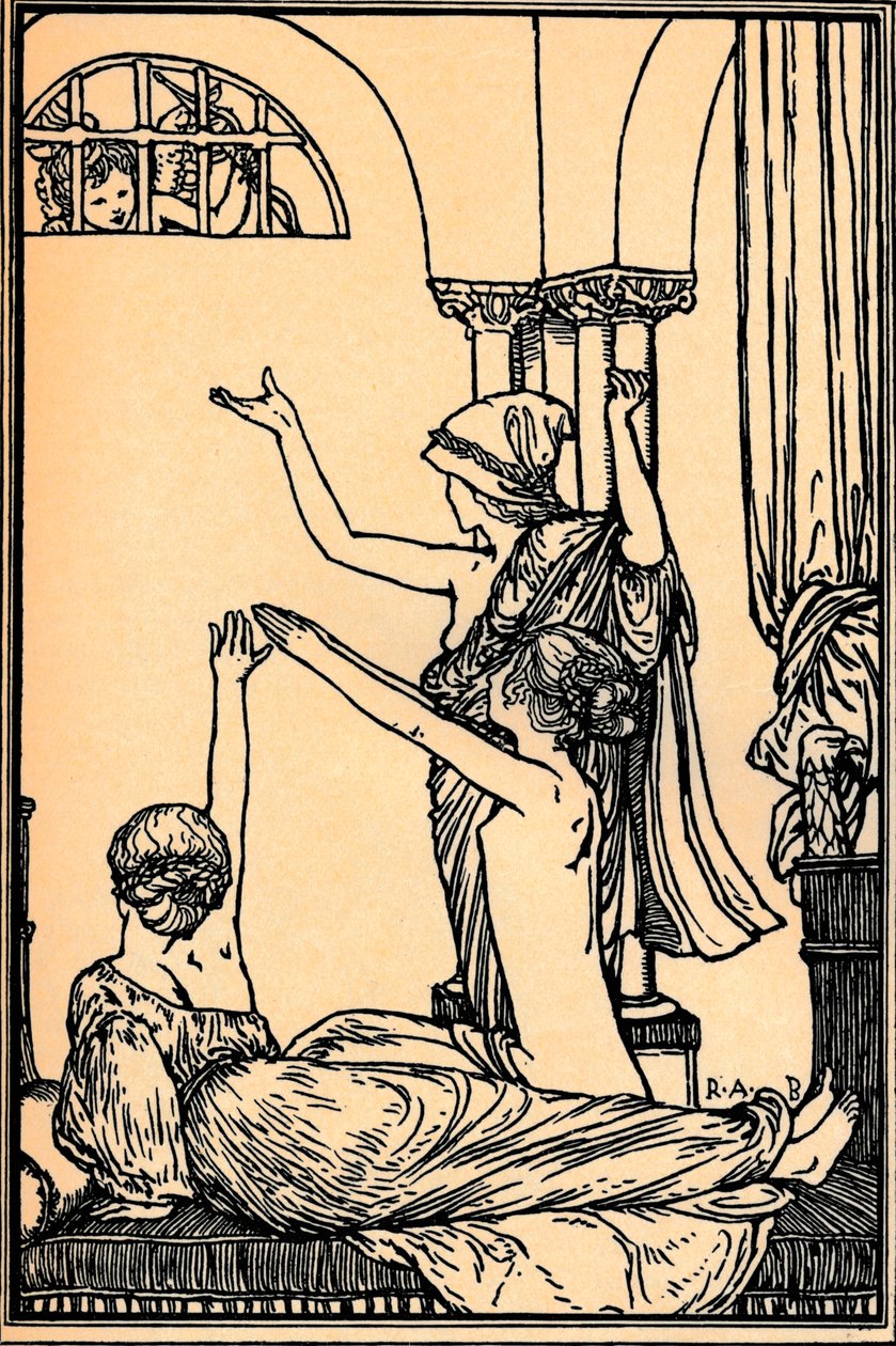Die Gefangenen, ca. 1900 von Robert Anning Bell