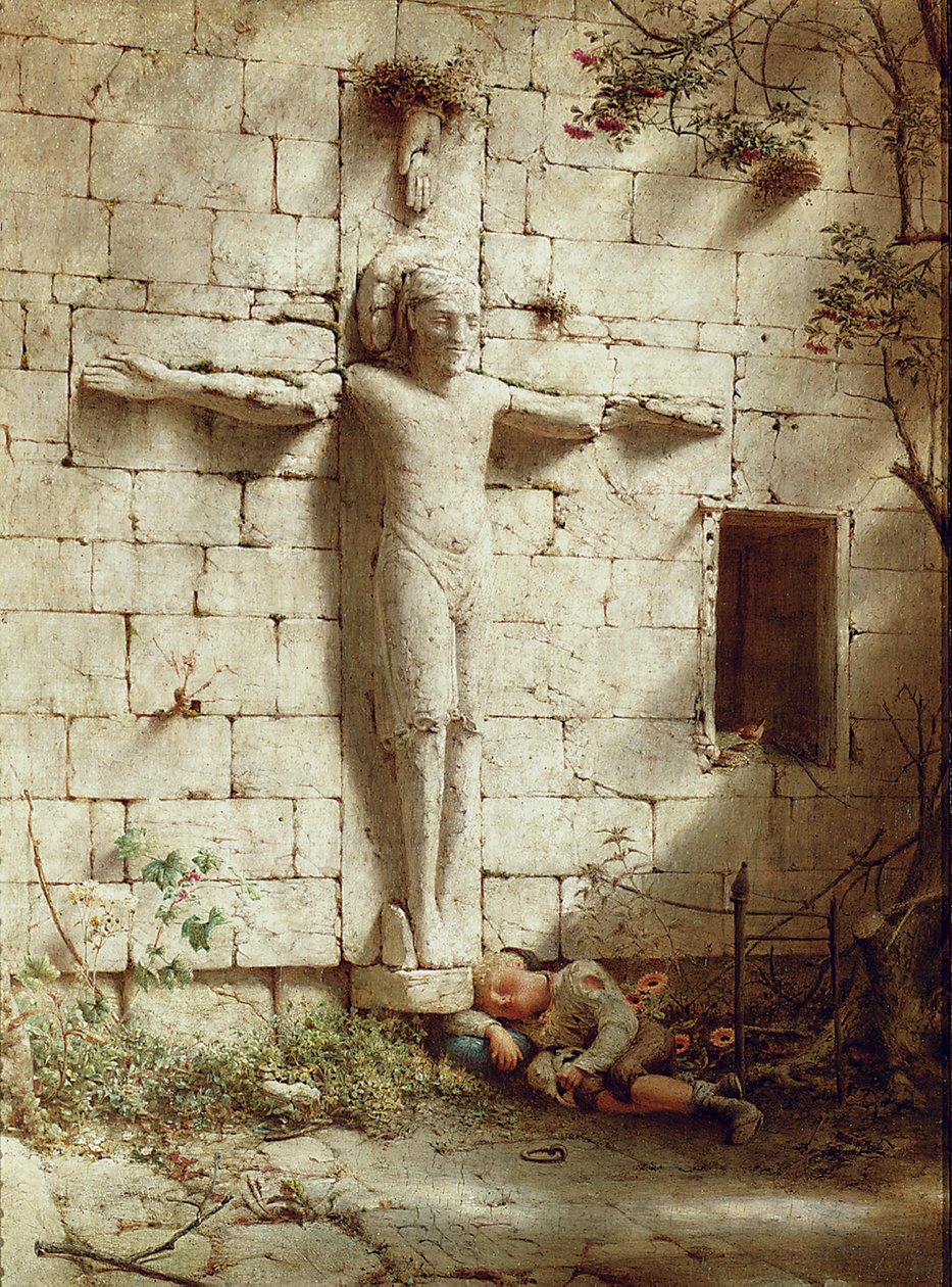 Bei der Abtei von Romsey von Robert Bateman