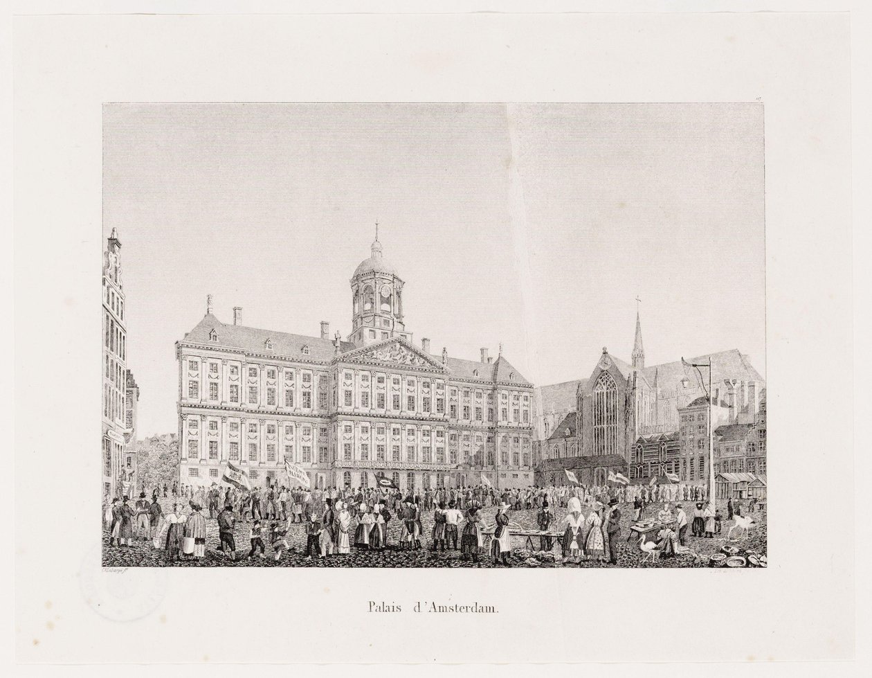 Der Palast, Amsterdam von Robert Batty