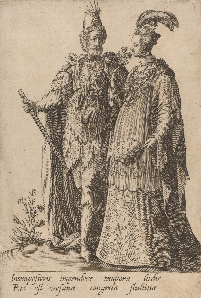 Intempestivis impendere..., 1597 von Robert Boissard