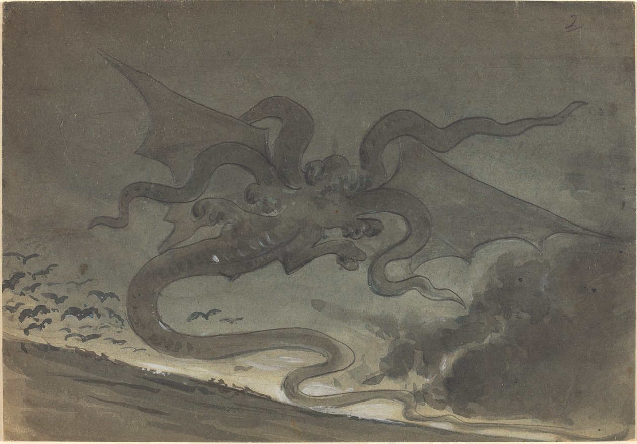 Fliegendes Monster von Robert Caney