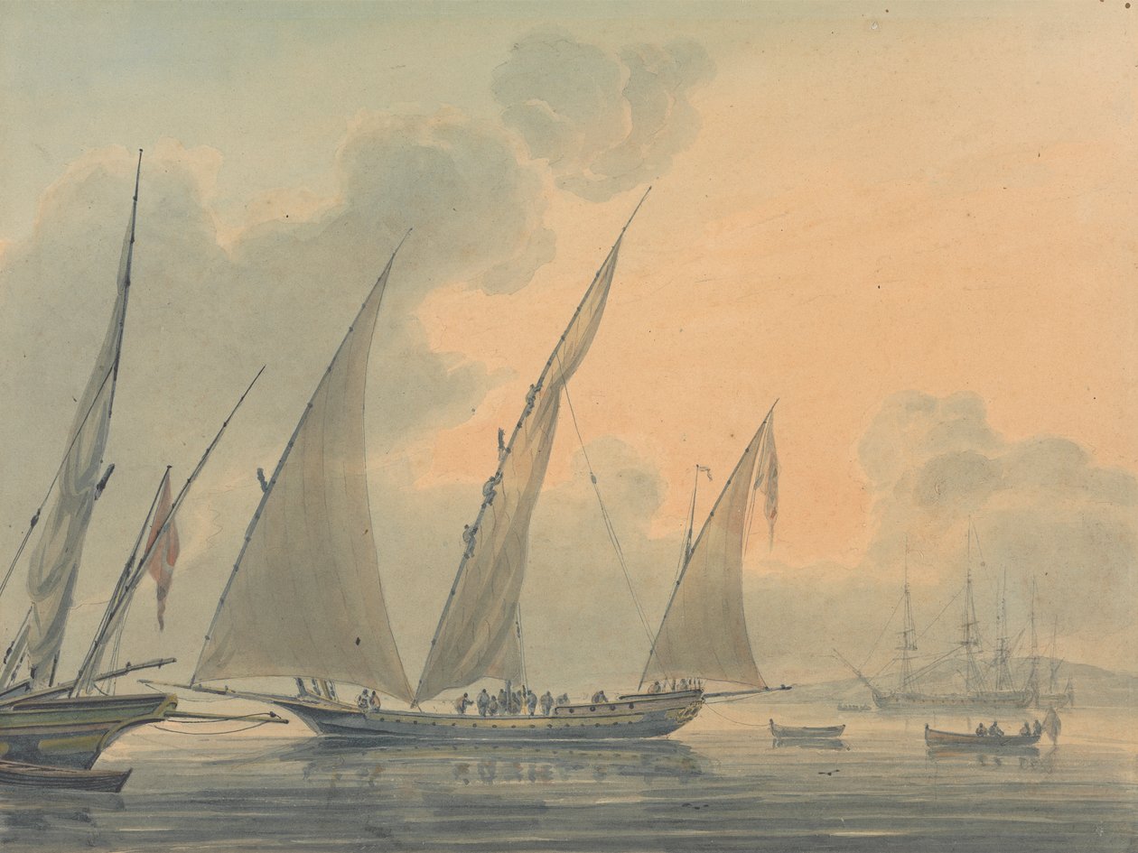 Schifffahrt im Mittelmeer von Robert Cleveley