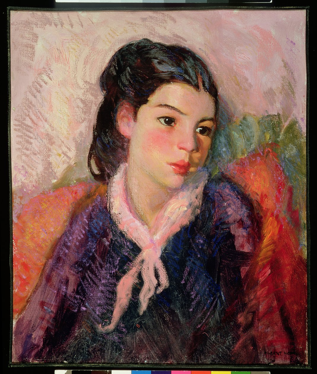 Kleines Mädchen aus dem Südwesten von Robert Cozad Henri