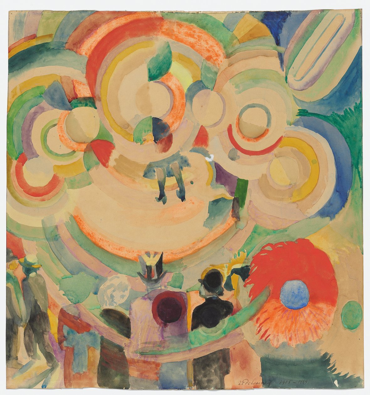 Manège de Cochons von Robert Delaunay
