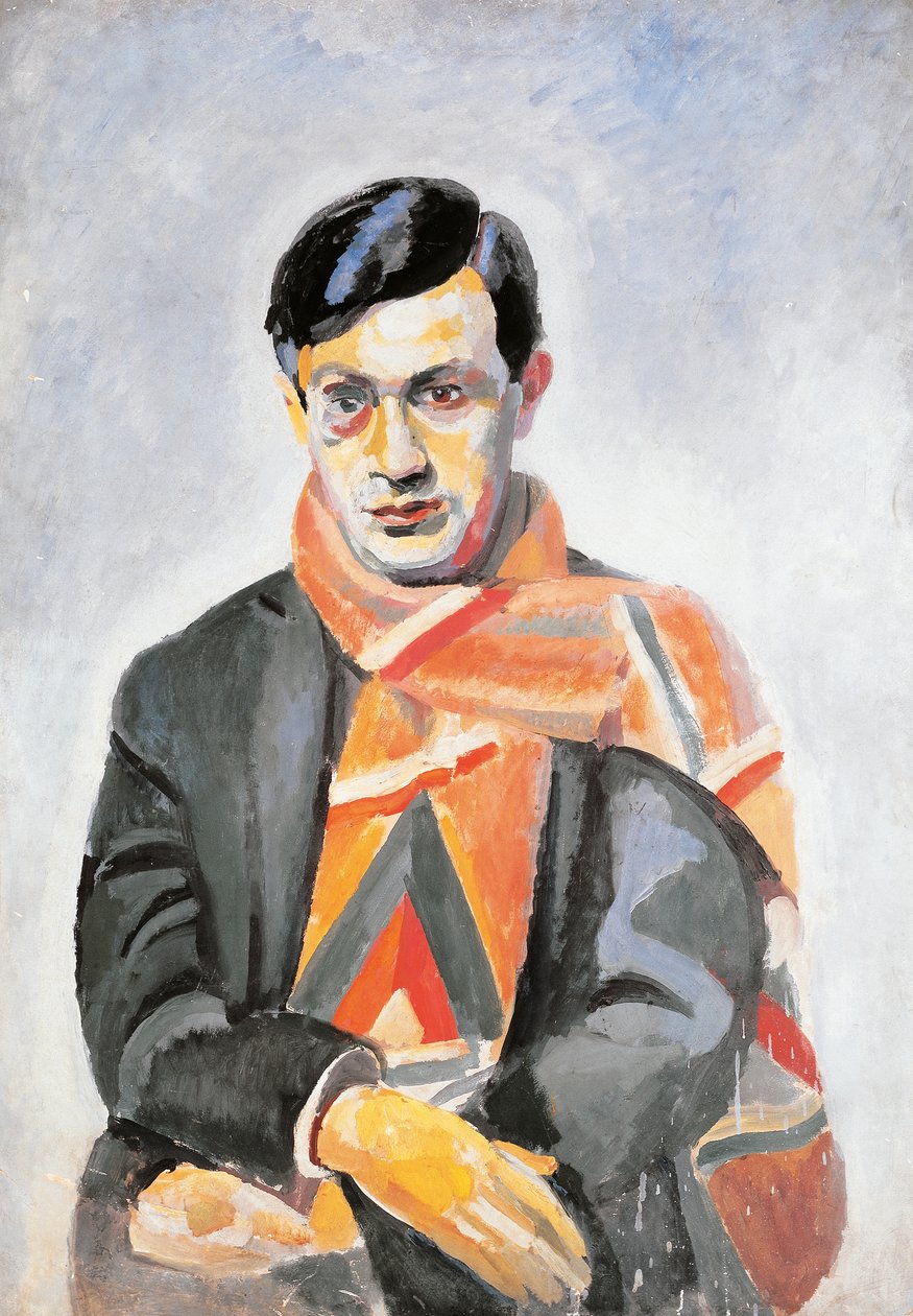 Porträt von Tristan Tzara von Robert Delaunay