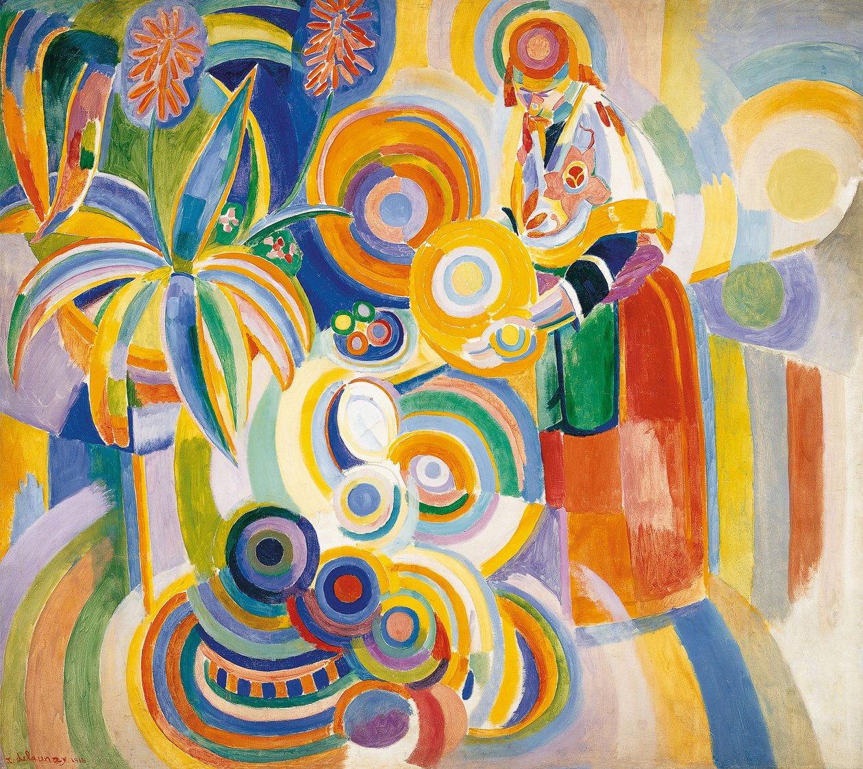 Portugiesische Frau von Robert Delaunay