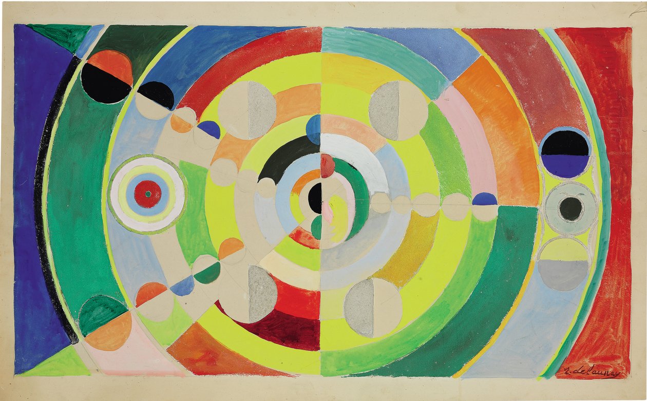 Relief-Disques von Robert Delaunay