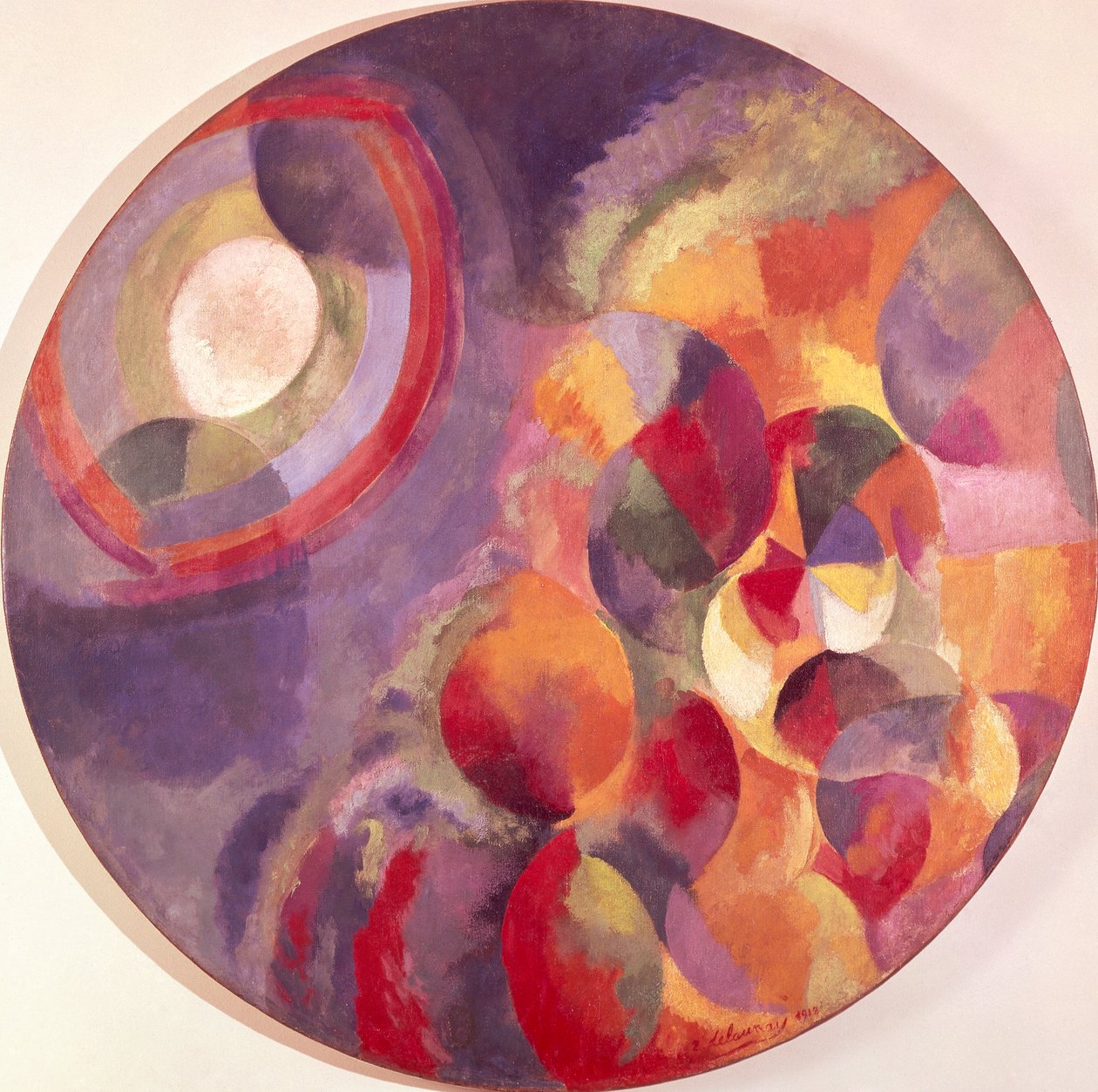 Simultane Kontraste, Sonne und Mond von Robert Delaunay