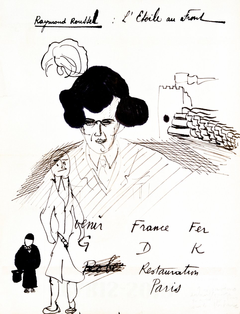 Rebus: Raymond Roussei, ca. 1920-1945 von Robert Desnos
