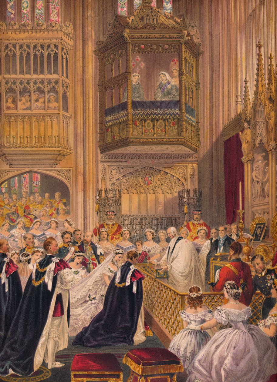 Die Hochzeit, 1863 von Robert Dudley