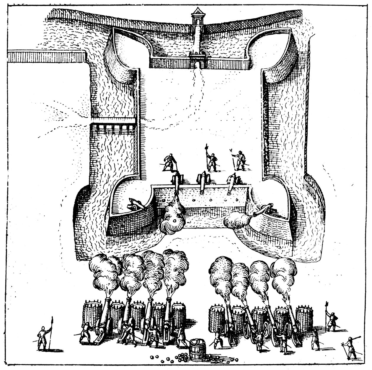 Utriusque cosmi historia, 1517-19 von Robert Fludd