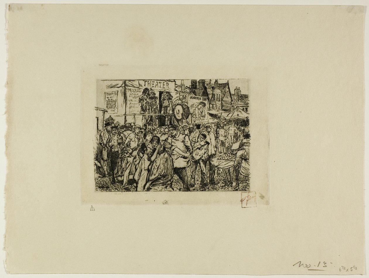 Eine Illustration von Robert Frederick Blum