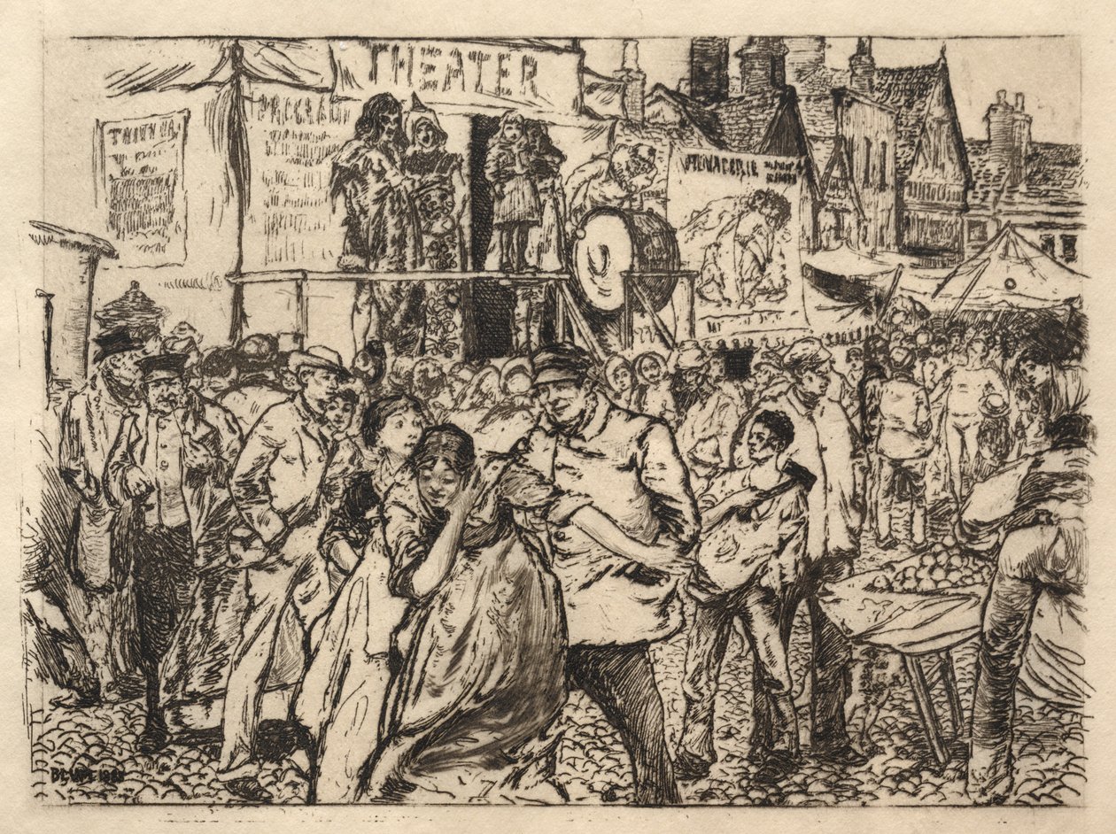 Eine Illustration von Robert Frederick Blum