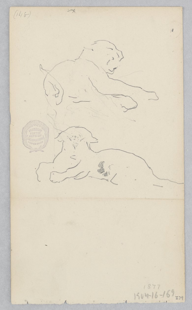 Hund von Robert Frederick Blum