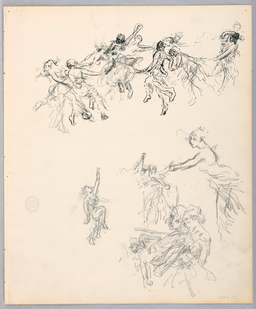 Tanzende Figuren, 1882–83 von Robert Frederick Blum