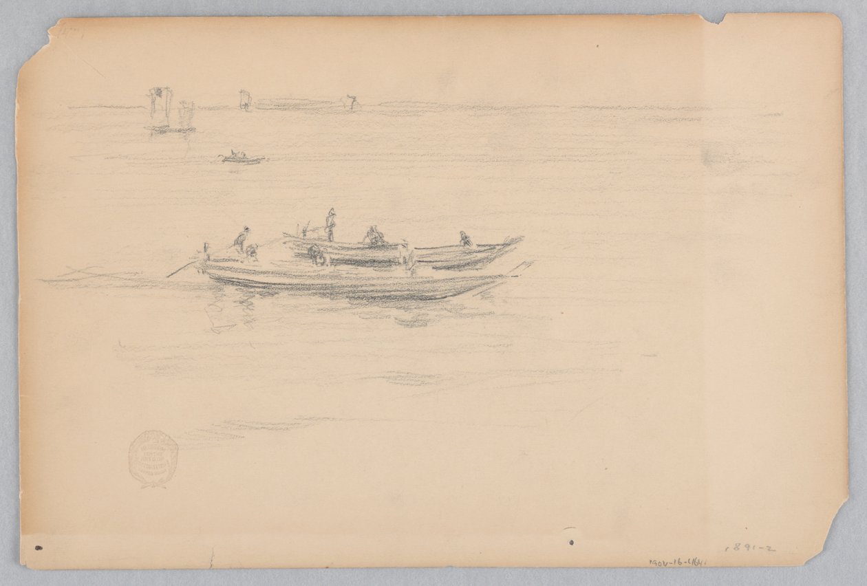 Fischerboote, Japan von Robert Frederick Blum