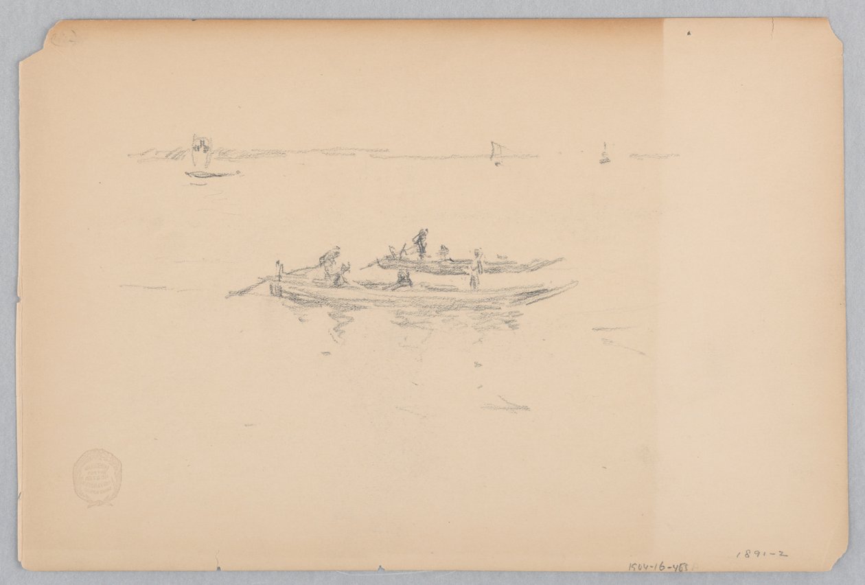 Fischerboote, Japan von Robert Frederick Blum