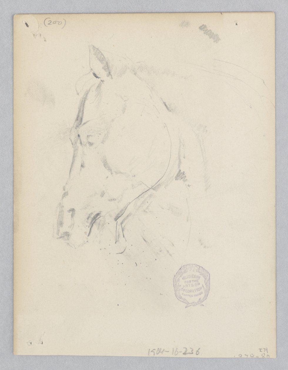 Pferd von Robert Frederick Blum