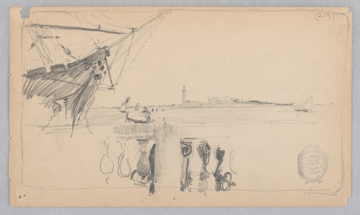 Ansicht von Venedig, Italien von Robert Frederick Blum