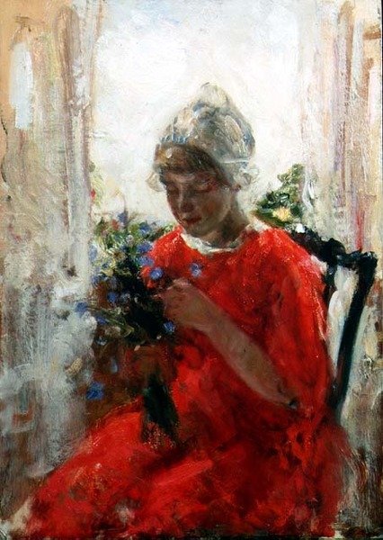 Das rote Kleid von Robert Gemmell Hutchison