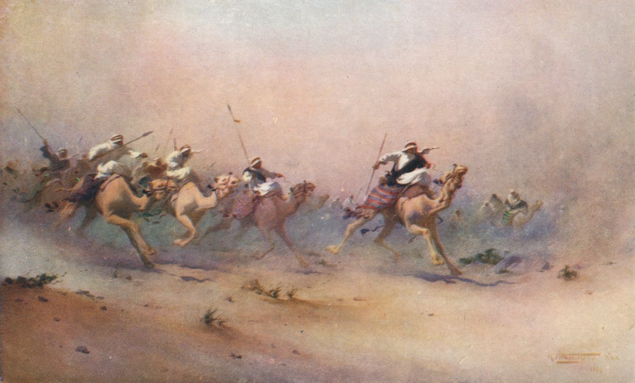 Vom Sturm getrieben, um 1880 von Robert George Talbot Kelly