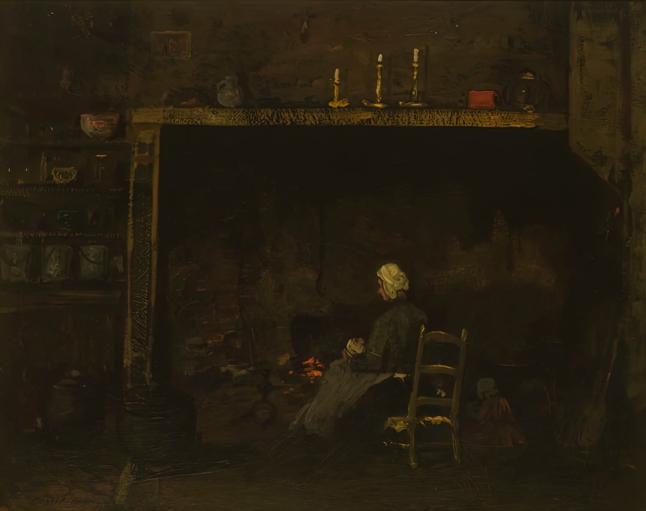 Normannisches Interieur von Robert Henri