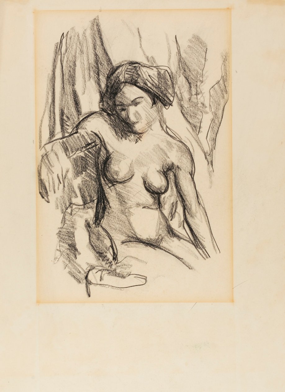 Ohne Titel (Akt) von Robert Henri