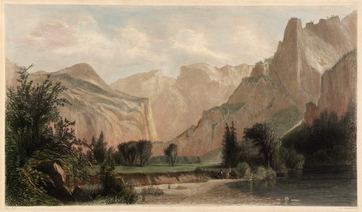 Yosemite-Tal von Robert Hinshelwood