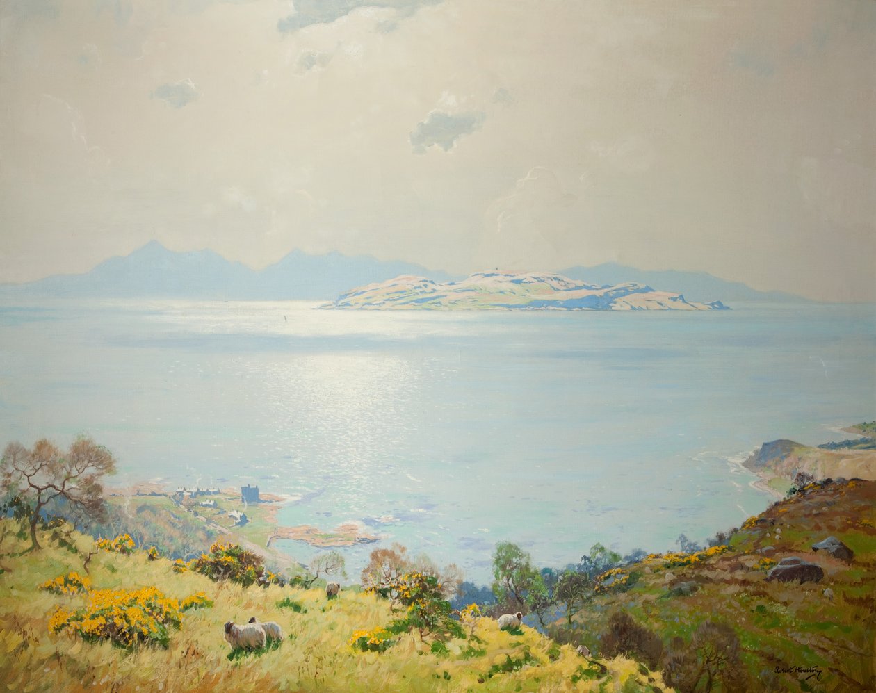 Die Ufer des Clyde, ca. 1933 von Robert Houston