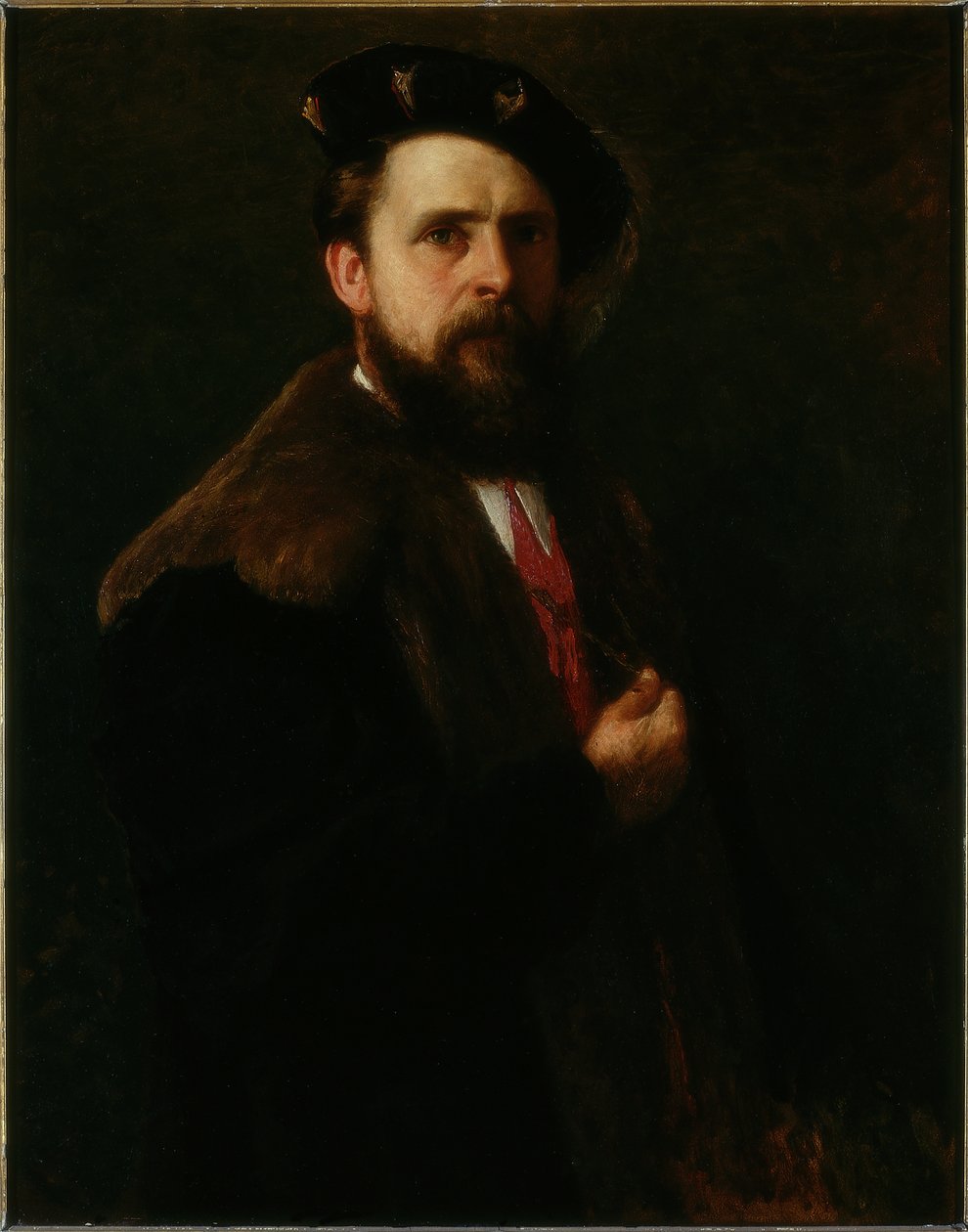 Selbstporträt, ca. 1913 von Robert Jobling