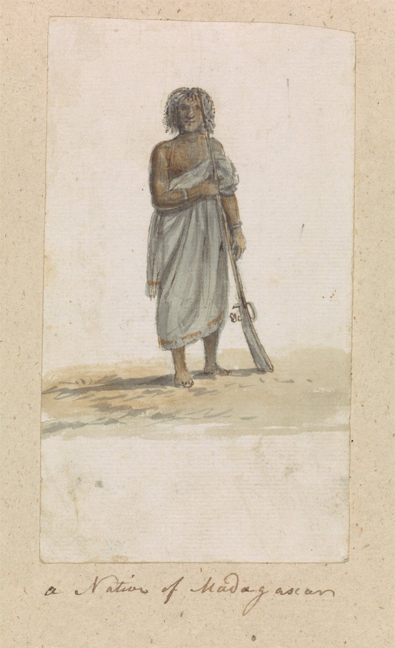 Ein Eingeborener von Madagaskar von Robert Mabon