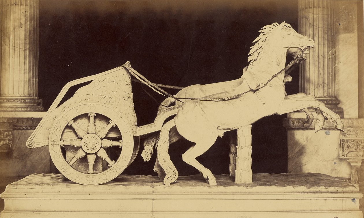 Pferde und Streitwagen - Vatikanisches Museum von Robert MacPherson