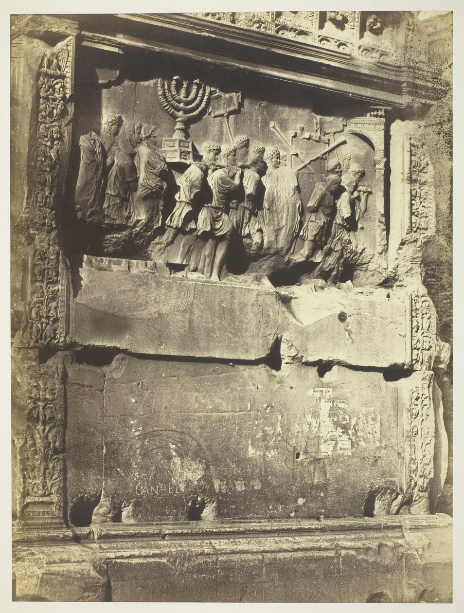 Der Titusbogen, 1855 von Robert MacPherson