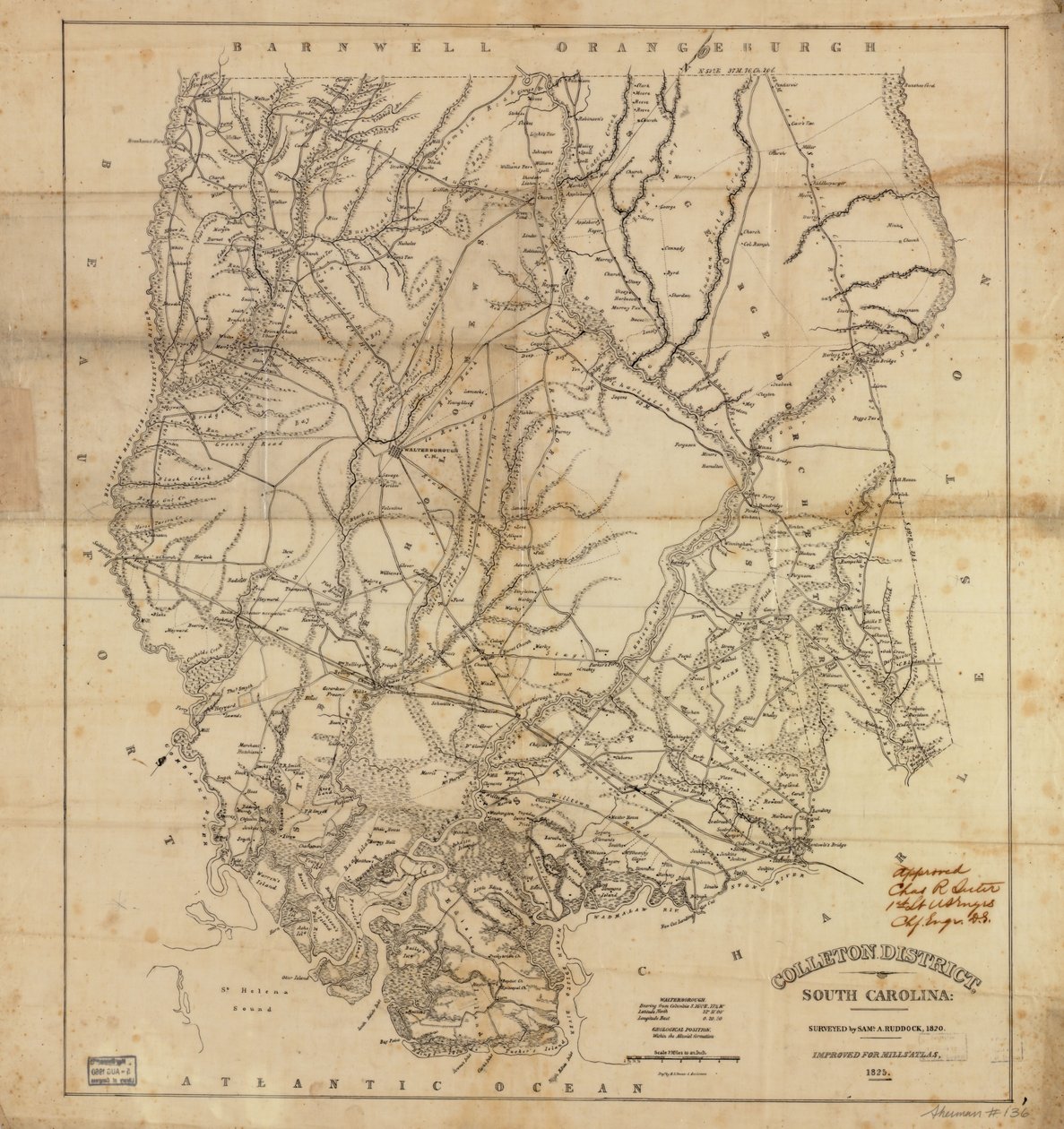 Colleton District, South Carolina LOC 2006636733 von Robert Mills