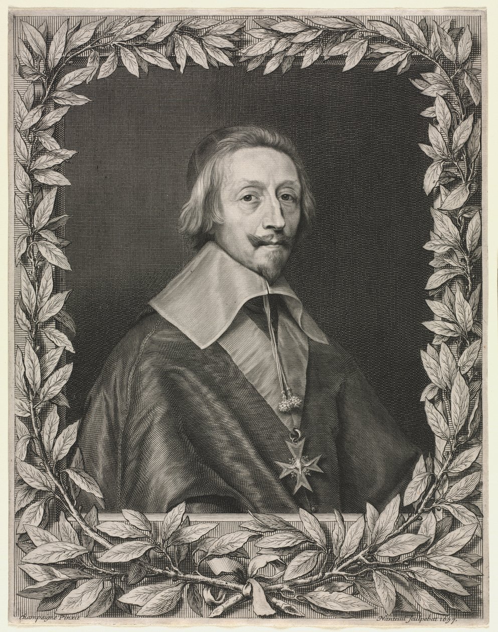 Kardinal Richelieu von Robert Nanteuil