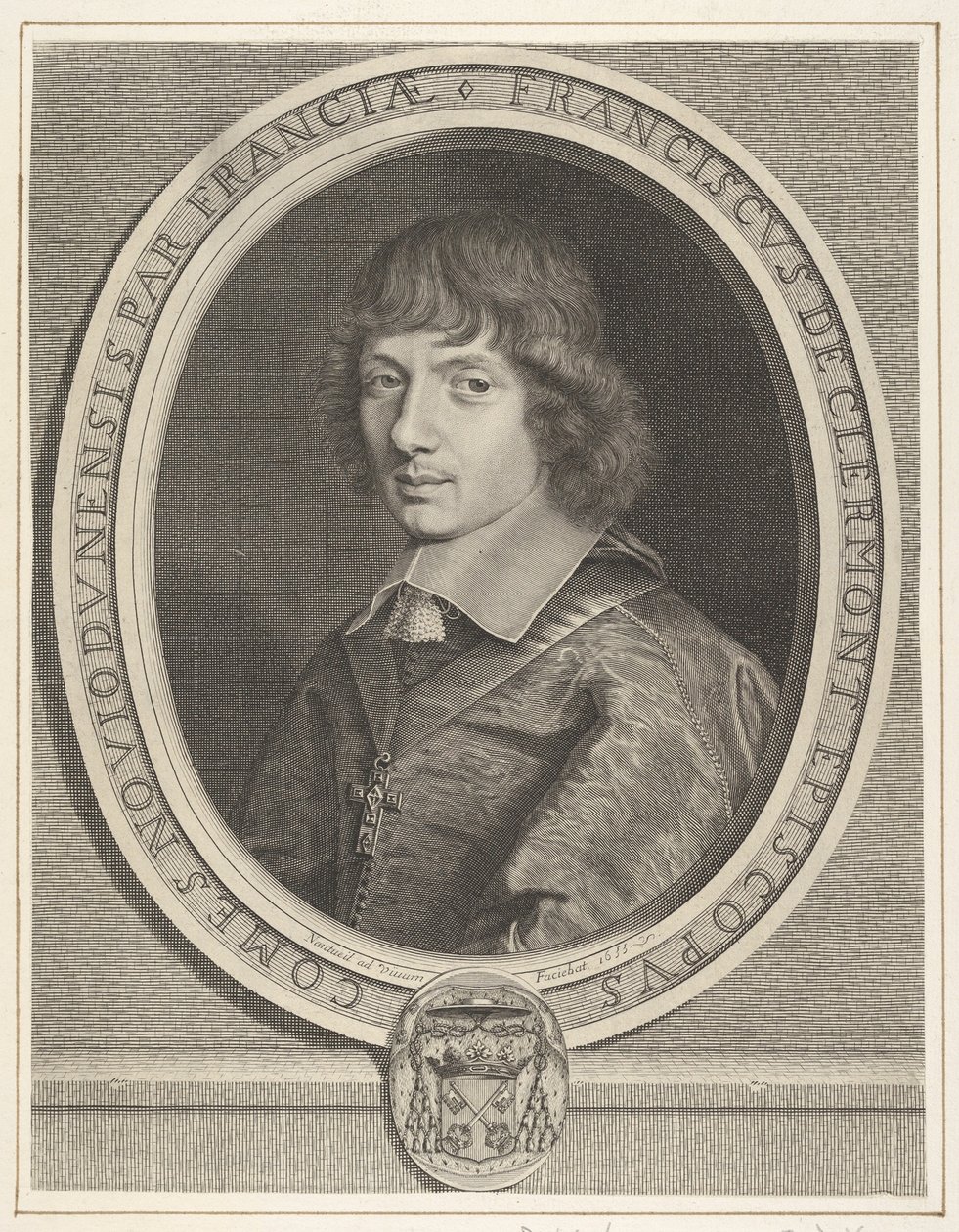 François de Clermont-Tonnerre, ca. 1655 von Robert Nanteuil