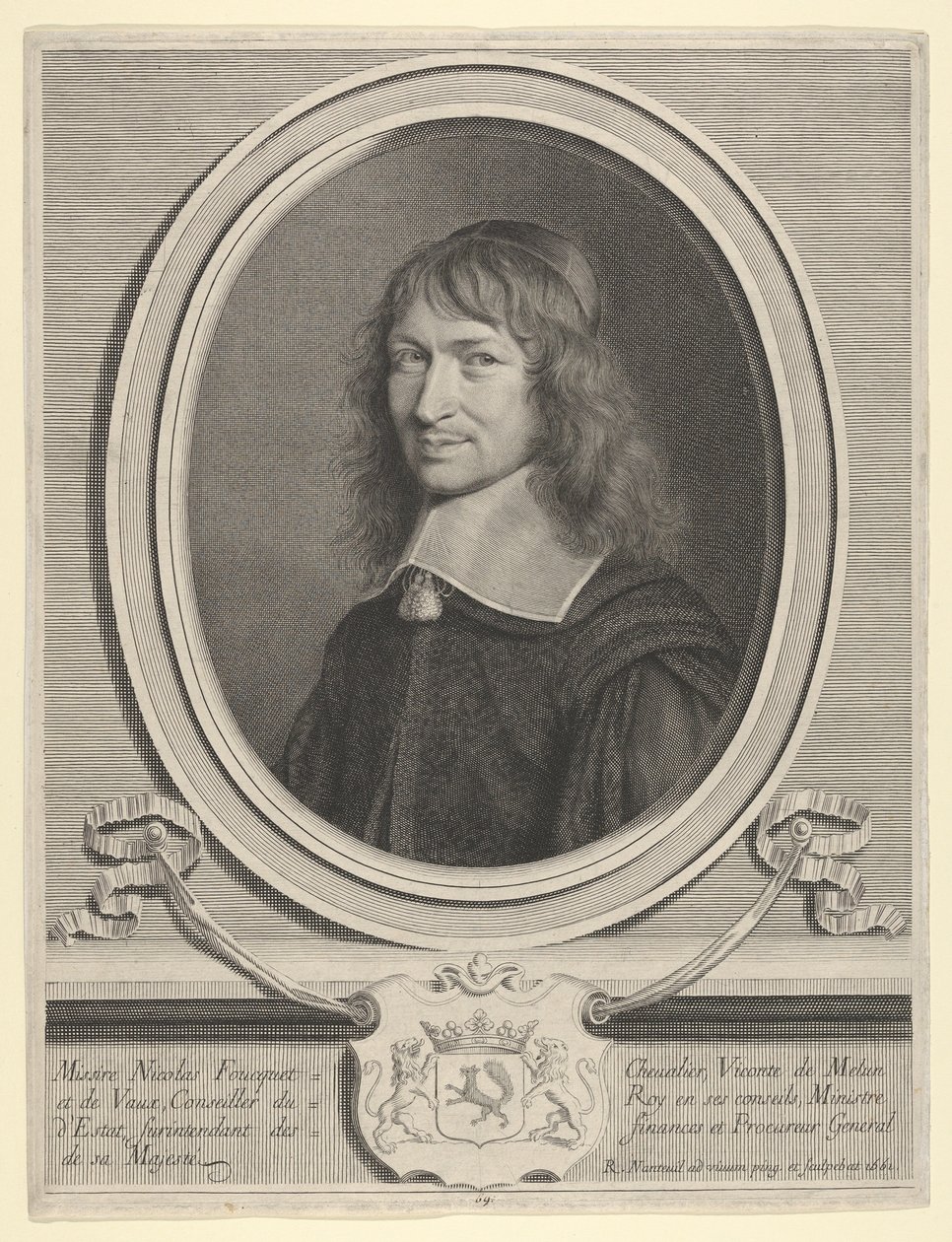 Nicolas Fouquet, 1661 von Robert Nanteuil