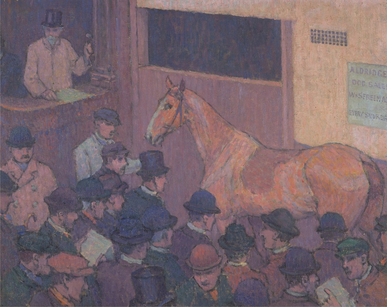 "Ruhe mit allen Straßenbelästigungen" von Robert Polhill Bevan