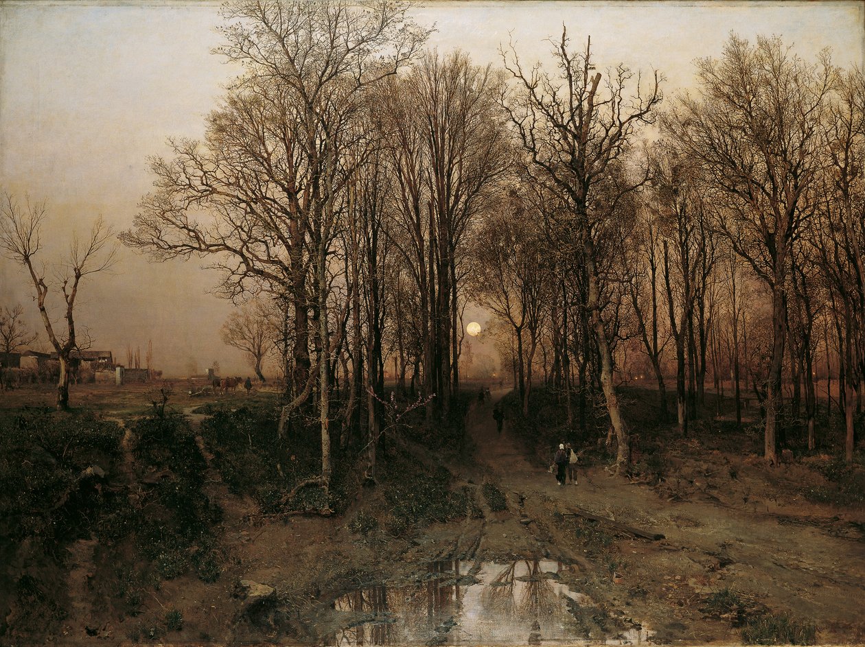 Vorfrühling in der Penzinger Au von Robert Russ