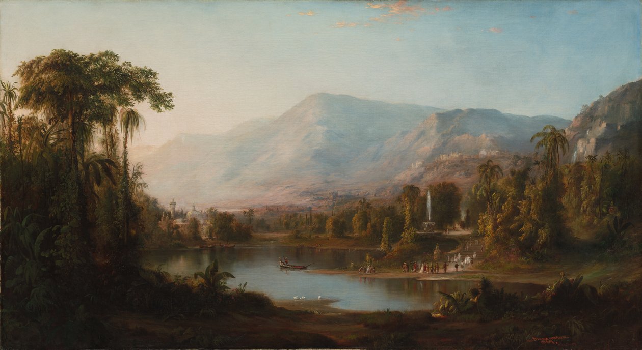 Tal von Kaschmir von Robert S. Duncanson